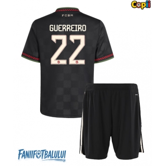 Bayern Munich Raphael Guerreiro #22 Echipament de Fotbal Replică 2025-26 Copii Treilea (+ Șorturi)
